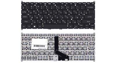 Клавиатура для ноутбука Acer Swift 3 SF314-57, Black, (No Frame), RU