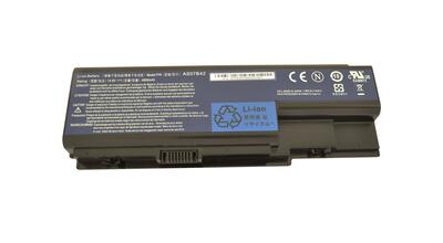 Аккумуляторная батарея для ноутбука Acer AS07B42 Aspire 5315 14.8V Black 4800mAh Orig - фото 4