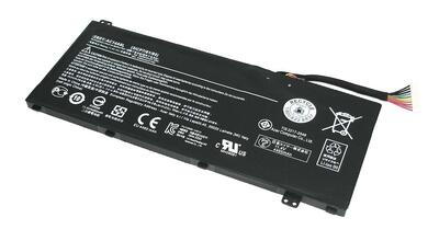 Аккумуляторная батарея для ноутбука Acer AC14A8L Aspire VN7-571G 11.4V Black 4465mAh