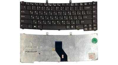 Клавиатура для ноутбука Acer Extensa 4120, 4220, 4230, 4420, 4620, 4620Z, 5120, 5210, 5220, 5420, 5430, 5610, 5620, 5620G Black, RU