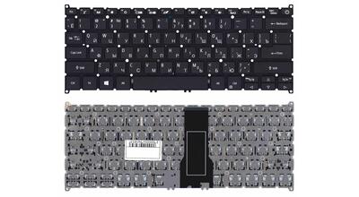 Клавиатура для ноутбука Acer Spin 5 SP513-51, Black, (No Frame), RU