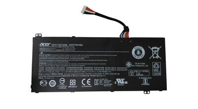 Аккумуляторная батарея для ноутбука Acer AC14A8L Aspire VN7-571G 11.4V Black 4465mAh