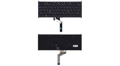 Клавиатура для ноутбука Acer Aspire Swift 5 SF514-52T с подсветкой (Light), Black, RU