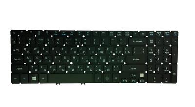 Клавиатура для ноутбука Acer Aspire V5, V5-531, V5-531G, V5-551, V5-551G, V5-571, V5-571G, V5-571P с подсветкой (Light), Black, (No Frame) RU