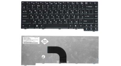 Клавиатура для ноутбука Acer Aspire (2930) Travelmate (6293) Black, RU