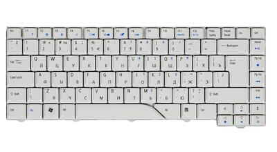 Клавиатура для ноутбука Acer Aspire 4710, 4520, 5315, 5520, 5710, 5710G, 5710Z, 5710ZG, 5720, 5920 White RU - фото 2
