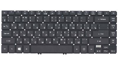Клавиатура для ноутбука Acer Aspire M3-481, V5-431, V5-471, V5-472, V5-473 Black, (No Frame) RU - фото 2