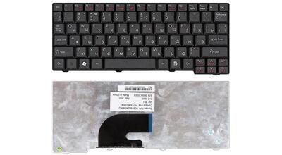 Клавиатура для ноутбука Acer Gateway LT10, LT1000, LT1005, LT1005U, LT2003C, LT20, LT2000, LT2044u Black, RU