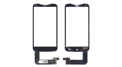 Тачскрин (Сенсорное стекло) для смартфона Acer Liquid S2 S520 черное