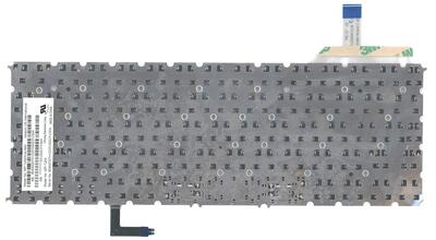 Клавиатура для ноутбука Acer Aspire S7-191, S7-391, S7-392 с подсветкой (Light), Silver, (No Frame) RU - фото 3