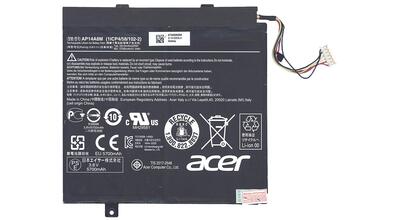 Аккумуляторная батарея для планшета Acer AP14A8M Aspire Switch 10 3.8V Black 5910mAh Orig