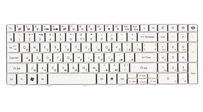 Клавиатура для ноутбука Acer Packard Bell (TM81) White, (No Frame), RU - фото 2