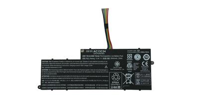 Аккумуляторная батарея для ноутбука Acer AC13C34 Aspire E3-112 11.4V Black 2640mAh Orig