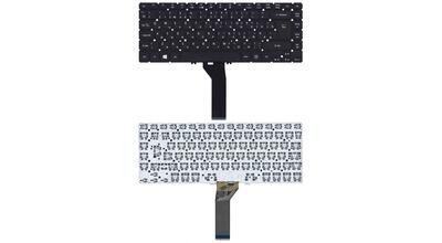 Клавиатура для ноутбука Acer Aspire (R7-571) с подсветкой (Light), Black, (No Frame), RU широкий Enter