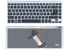 Купить Клавиатура для ноутбука Acer Aspire (V5-471) с подсветкой (Light), Black with Grey, (With Frame), RU
